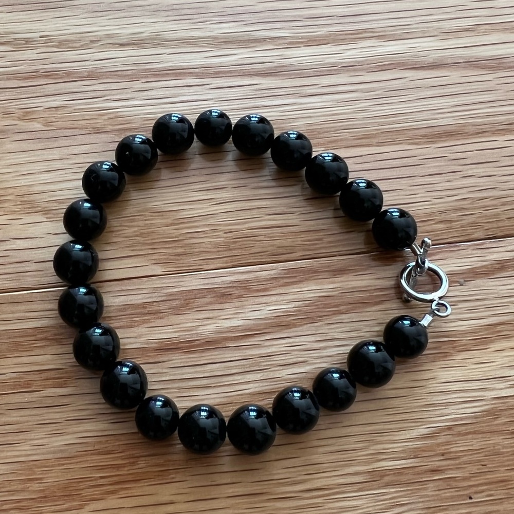 Handmade Black Onyx Bracelet
